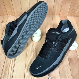 Nike SB Ishod Wair Black Smoke Grey Skate Shoes